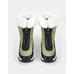 Women's Winter Snow Boots with Faux Fur Lining – Waterproof, Insulated, and Rugged Sole for Cold Weather Outdoor Activities