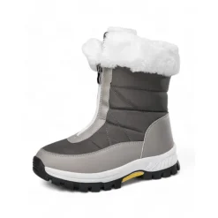 Women's Winter Snow Boots with Faux Fur Lining – Waterproof, Insulated, and Rugged Sole for Cold Weather Outdoor Activities