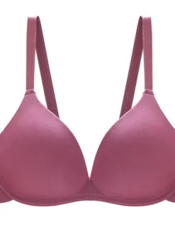 Women's Wireless Bras Double Strap Adjustable Full Coverage V Neck Breathable Pure Color Hook & Eye Date Casual Daily Nylon 1PC Green Black / Bras & Bralettes Home Outfits