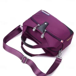 Women's Work Bag Polyester Oxford Cloth Daily Office & Career Camouflage Blue Camouflage Black Taro purple Camouflage purple