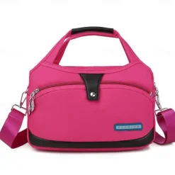 Women's Work Bag Polyester Oxford Cloth Daily Office & Career Camouflage Blue Camouflage Black Taro purple Camouflage purple