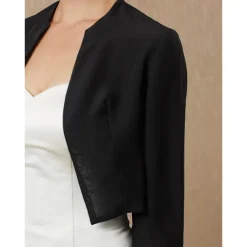Women's Wrap Bolero Shrug Mother's Wraps Basic Coats / Jackets Elegant 3/4 Length Sleeve Chiffon Wedding Guest Wraps With Pure Color For Party Evening Spring & Summer dress to impress