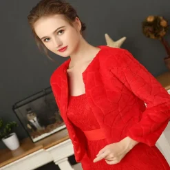 Women's Wrap Elegant Keep Warm Long Sleeve Faux Fur Wedding Wraps With Feathers / Fur For Wedding Fall