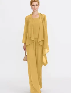 Women's Wrap Shrug Mother's Wraps Coats / Jackets Elegant Sun Protection Long Sleeve Chiffon Wedding Guest Wraps With Beading For Party Evening Spring & Fall dress to impress