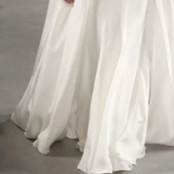 Women's Wrap Voiles & Sheers Elegant & Luxurious Romantic Sleeveless Chiffon Wedding Wraps With Pure Color For Formal Spring & Summer dress to impress