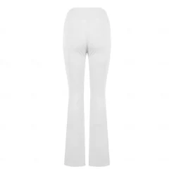 Women's Yoga Pants Side Pockets Wide Leg High Waist Yoga Fitness Gym Workout Bottoms Dark Grey Black White Spandex Fall Sports Activewear Stretchy