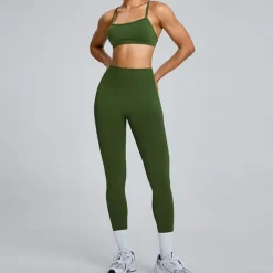 Women's Yoga Pants Yoga Leggings Elastic Waistband High Waist Yoga Gym Workout Pilates Tights Black Yellow Pink Sports Activewear Stretchy Slim