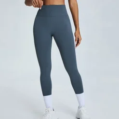 Women's Yoga Pants Yoga Leggings Elastic Waistband High Waist Yoga Gym Workout Pilates Tights Black Yellow Pink Sports Activewear Stretchy Slim