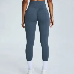 Women's Yoga Pants Yoga Leggings Elastic Waistband High Waist Yoga Gym Workout Pilates Tights Black Yellow Pink Sports Activewear Stretchy Slim