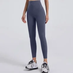 Women's Yoga Pants Yoga Leggings Fleece Lined Leggings Tummy Control Butt Lift High Waist Yoga Gym Workout Pilates Tights Yan pink Black Pink Fall Winter Sports Activewear Stretchy Slim