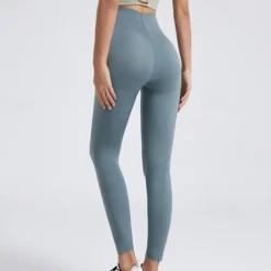 Women's Yoga Pants Yoga Leggings Fleece Lined Leggings Tummy Control Butt Lift High Waist Yoga Gym Workout Pilates Tights Yan pink Black Pink Fall Winter Sports Activewear Stretchy Slim