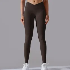 Women's Yoga Pants Yoga Leggings Tummy Control Butt Lift High Waist Yoga Gym Workout Pilates Tights Black White Army Green Fall Winter Sports Activewear Stretchy Slim