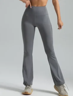 Women's Yoga Pants Yoga Leggings Tummy Control Butt Lift High Waist Yoga Gym Workout Pilates Tights Black Royal Blue Dark Gray Spandex Fall Sports Activewear Stretchy Slim