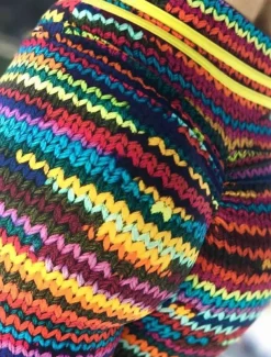 Women's Yoga Pants Yoga Leggings High Waist Yoga Gym Workout Pilates Tights Rainbow Fall Sports Activewear Stretchy Slim
