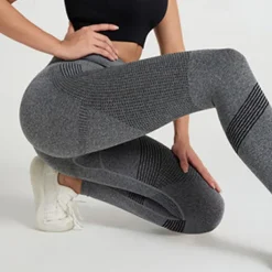 Women's Yoga Pants Yoga Leggings Patchwork High Waist Yoga Gym Workout Pilates Tights Black Pink Army Green Fall Sports Activewear Stretchy Slim