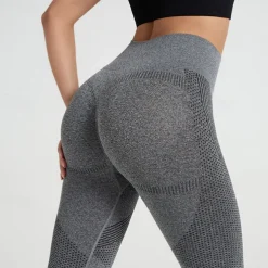 Women's Yoga Pants Yoga Leggings Patchwork High Waist Yoga Gym Workout Pilates Tights Black Pink Army Green Fall Sports Activewear Stretchy Slim