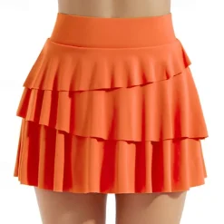 Women's Yoga Shorts High Waist Yoga Gym Workout Pilates Shorts Black Fuchsia Orange Sports Activewear Stretchy Slim