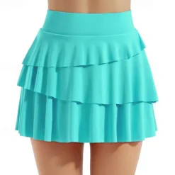 Women's Yoga Shorts High Waist Yoga Gym Workout Pilates Shorts Black Fuchsia Orange Sports Activewear Stretchy Slim