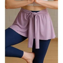 Women's Yoga Skirt Asymetric Hem Fitness Pants Black Blue Light Purple Sports Activewear Micro-elastic