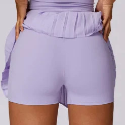 Women's Yoga Skirt Ruched with Phone Pocket High Waist Yoga Gym Workout Pilates Shorts Black White Sky Blue Sports Activewear Stretchy Slim