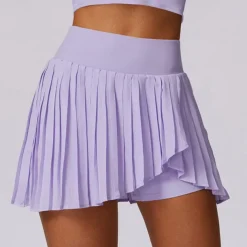 Women's Yoga Skirt Ruched with Phone Pocket High Waist Yoga Gym Workout Pilates Shorts Black White Sky Blue Sports Activewear Stretchy Slim