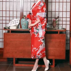 Women's Yukata Robe Kimono Japanese Traditional Masquerade Adults Kimono Coat Party