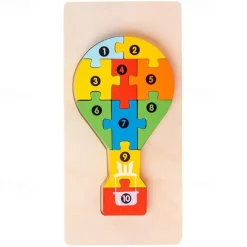 Wooden Early Education Cognition Children'S Educational Toys Building Wood Animal Transportation Shape Matching 3d Three-Dimensional Puzzle