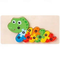 Wooden Early Education Cognition Children'S Educational Toys Building Wood Animal Transportation Shape Matching 3d Three-Dimensional Puzzle