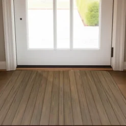Wooden Texture Pattern Doormat Kitchen Mat Floor Mat Non-Slip Area Rug Oil Proof Rug Indoor Outdoor Mat Bedroom Decor Bathroom Mat Entrance Rug