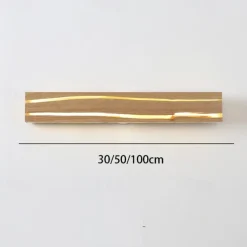 Wooden Wall Light LED Wood Crack Wall Lamp Night Light Headlight 110-240V