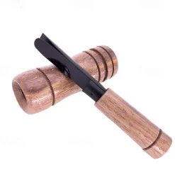 Wooden Wild Duck Hunting Whistle - Realistic Simulated Sound Effect, Durable Wooden Construction, Outdoor Hunting Accessories for Goose Hunting and More