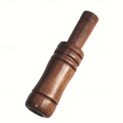 Wooden Wild Duck Hunting Whistle - Realistic Simulated Sound Effect, Durable Wooden Construction, Outdoor Hunting Accessories for Goose Hunting and More