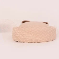 Wool / Net Kentucky Derby Hat / Fascinators / Hats with Floral 1pc Wedding / Special Occasion / Casual Headpiece