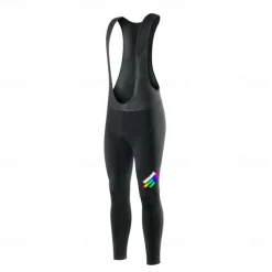 WOSAWE Autumn and Winter Outdoor Men's Bicycle Cycling Pants Sport Windproof Cold Warm Sponge Cushion Cycling Backpacking Trousers BO118