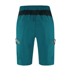 WOSAWE Men's Bike Shorts Cycling MTB Shorts Baggy Shorts Breathable Quick Dry Loose Fit Zipper Pockets Waterproof Summer bike wear Bottoms Mountain Bike MTB Road Sports Black Green