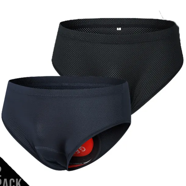 WOSAWE Men's Cycling Underwear Shorts Cycling Underwear Cycling Padded Shorts Bike Underwear Shorts Padded Shorts / Chamois Race Fit Mountain Bike MTB Road Bike Cycling Sports 3D Pad Cycling