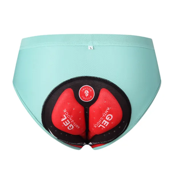 WOSAWE Men's Cycling Underwear Shorts Cycling Underwear Cycling Padded Shorts Bike Underwear Shorts Padded Shorts / Chamois Race Fit Mountain Bike MTB Road Bike Cycling Sports 3D Pad Cycling