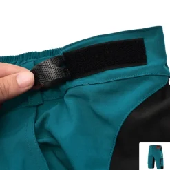 WOSAWE Men's Mountain Bike Shorts with Removable 5D Padded Underwear Cycling MTB Shorts Summer Polyester Bike Padded Shorts MTB Shorts Bottoms with Zip Pockets Breathable Quick Dry Waterproof