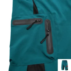 WOSAWE Men's Mountain Bike Shorts with Removable 5D Padded Underwear Cycling MTB Shorts Summer Polyester Bike Padded Shorts MTB Shorts Bottoms with Zip Pockets Breathable Quick Dry Waterproof