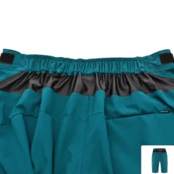 WOSAWE Men's Mountain Bike Shorts with Removable 5D Padded Underwear Cycling MTB Shorts Summer Polyester Bike Padded Shorts MTB Shorts Bottoms with Zip Pockets Breathable Quick Dry Waterproof