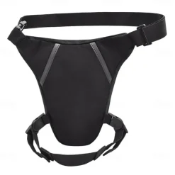 WOSAWE Motorcycle Leg Bag Waist Pack Motocross Racing Side Bag Adjustable Oxford Cloth Riding Travel Large Capacity Wear-resistant Night Reflection