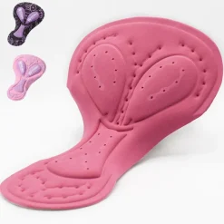 WOSAWE Women's Cycling Shorts Pad Bike Pad Mountain Bike MTB Road Bike Cycling Sports 3D Pad Breathable Anatomic Design Moisture Wicking Black Pink Silicone Clothing Apparel Bike Wear