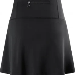 WOSAWE Women's Cycling Skort Skirt Bike Skirt Padded Shorts / Chamois Relaxed Fit Road Bike Cycling Sports Reflective Strips Sweat-Wicking Black Clothing Apparel Bike Wear