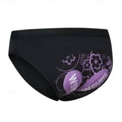 WOSAWE Women's Cycling Underwear Cycling Padded Shorts Bike Shorts Underwear Shorts Slim Fit Sports Breathable Quick Dry High Elasticity Comfortable Black Pink Spandex Clothing Apparel Bike Wear