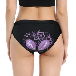 WOSAWE Women's Cycling Underwear Cycling Padded Shorts Bike Shorts Underwear Shorts Slim Fit Sports Breathable Quick Dry High Elasticity Comfortable Black Pink Spandex Clothing Apparel Bike Wear