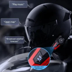 X7 Bluetooth 5.0 Motorcycle Helmet Headset Headphone Wireless Motorcycle Handsfree Stereo Earphone MP3 Speaker Waterproof