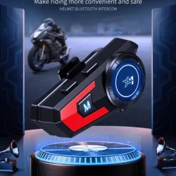 X7 Bluetooth 5.0 Motorcycle Helmet Headset Headphone Wireless Motorcycle Handsfree Stereo Earphone MP3 Speaker Waterproof