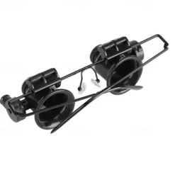20X LED Magnifier Glasses Double Eye Jewelery Watch Repair Tools Lamp Loupes Eyewear Magnifying Glass Light