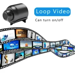 X5 Mini Camera IP WiFi 1080P HD Night Vision Remote Monitoring 160° Wide Angle USB Micro Smart Home Small Camcorder No Battery