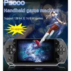 X6 Upgrade Version 4.3 Inch Psp Handheld Game 8gb Arcade Nes Nostalgic Sup64 Bit Handheld Mp5 Player Factory